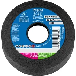 Schleiftopf ETT 80x8x22,23 mm Leistungslinie SG CAST+STONE für Guss/Stein