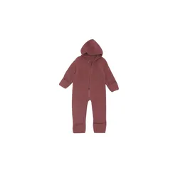 Merino Wollfleece Baby Overall  Wollwalk , rot