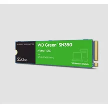 Western Digital WD Green SN350 NVMe SSD 250GB, M.2 2280 / M-Key / PCIe 3.0 x4 (WDS250G2G0C)