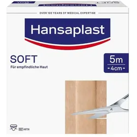 BEIERSDORF Hansaplast Soft Pflaster 6 cmx5 m Rolle
