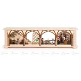 Dregeno Erzgebirge Universalsockel klein Weinkeller 50 x 14 x 10 cm