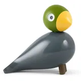 Kay Bojesen Singvogel Figuren 15.5 cm Weihnachtsdekoration, blau