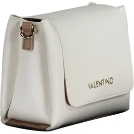 Valentino Alexia Umhängetasche Kunstleder Bianco/Cuoio