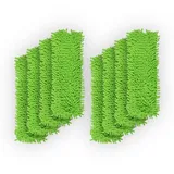 BestLivings Bodenwischer Ersatzbezug Mikrovelour Chenille Grün 8er Pack