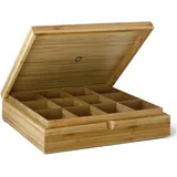 Bredemeijer Teebeutelbox, Vorratsbehälter, braun,