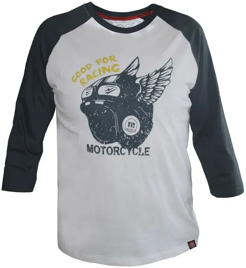 Montesa Racing 3/4-arm T-shirt - White - XS