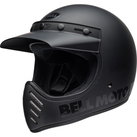 Bell Helme Bell Moto-3 Classic, Motocrosshelm - Matt-Schwarz/Schwarz - M