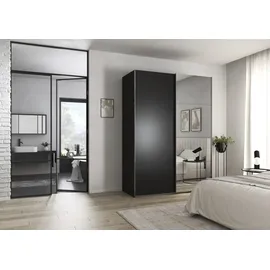Rauch Schwebetürenschrank CONTIDO 162 x 223 x 68 cm Schwarz
