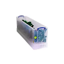 Really Useful Box Aufbewahrungsbox 27 x 35,5 x 120,1 cm 27-tlg. transparent