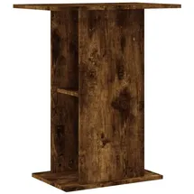 vidaXL Aquarienunterschrank Räuchereiche 60,5x36x72,5 cm