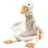 Steiff Schmusetuch Gilda Gans 28 cm Weiß