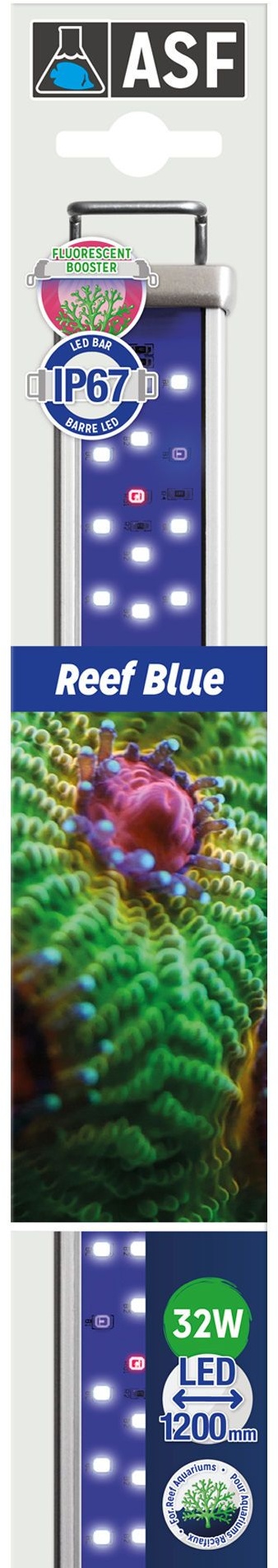 Aquarium Systems Proten LED Lichtleiste Reef Blue 1 St