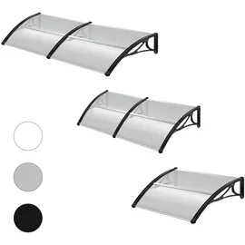 Trutzholm Vordach Pultvordach 97 x 200 cm grau