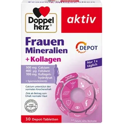 Doppelherz Frauen Mineralien + Kollagen Depot