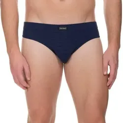 Bruno Banani Check Line 2.0 Sports Brief Marine Polyamid Small Herren