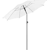 Fare Sonnenschirm, 8205 L, rund, Ø 200cm, weiß, neigbar, höhenverstellbar