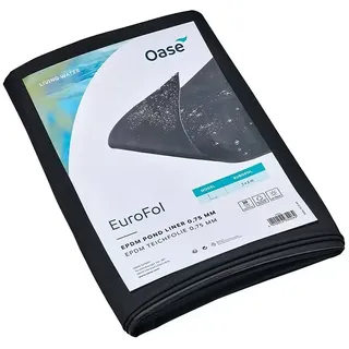 OASE 93226 EuroFol EPDM Pre-Packed Teichfolie (L x B) 3 x 2 m,