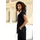 LASCANA Culotte-Overall mit Knotendetail in der Taille, femininer Jumpsuit, festlich schwarz 42