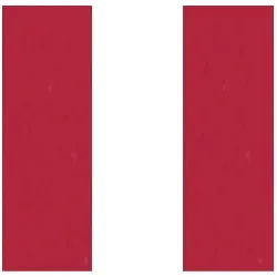 Ursus STREIFEN-JURISMAPPEN DIN A4, ROT/WEISS
