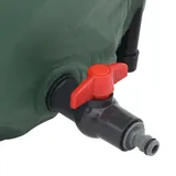 vidaXL Regenwassertank 1250 l grün