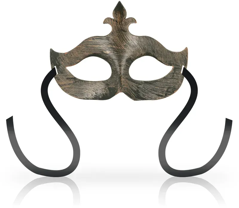 OHMAMA - MASKEN FLEUR DE LIS KUPFERMASKE