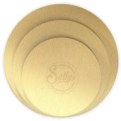 Sallys Cake Boards - gold - 3er Set