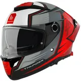 MT Helmets Thunder 4 SV Pental Grau-Rot L