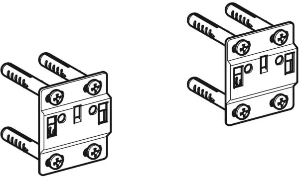Geberit Bef-Set m. Antidrop, zu Xeno2 Schrank 807060, 595468000 595468000
