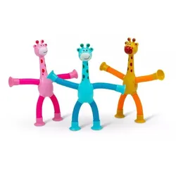 Giraffe mit Saugnäpfen - unterschiedlich