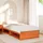 vidaXL Tagesbett 100 x 200 cm Wachsbraun