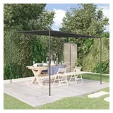 vidaXL Pavillon Anthrazit 3x3 m 180 g/m2 Stoff und Stahl