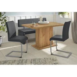 OTTO home Polsterbank Charissa Schwarz 160 x 90 x 53 cm