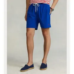 Polo Ralph Lauren für Herren. 710907255003 Bermudashorts Badeanzug Traveler blau (M), Strandbekleidung, Polyester, Recyceltes Polyester