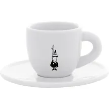 Bialetti Mokatasse 0,08 l Weiß 1