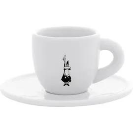 Bialetti Mokatasse 0,08 l Weiß 1