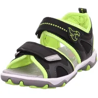 Superfit Mike 3.0 Sandalen, SCHWARZ/GELB 0000, 29
