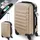 Kesser Reisekoffer 4-Rollen 66 cm / 84 l beige