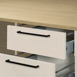 kochstation Küchenzeile Luna 300 cm beige