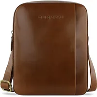 Bugatti Remo Umhängetasche Leder 21 cm cognac