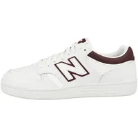 New Balance 480 Herren white/burgundy 43