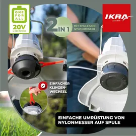 IKRA IART 2025 inkl. 1 x Akku und Ladegerät