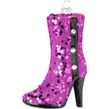 INGE-GLAS MAGIC Weihnachtskugeln Christbaumkugeln Glamour Glas Auswahl: Stiefelette 12cm