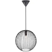 Nordlux Beroni 1-flg. 35 cm rund schwarz
