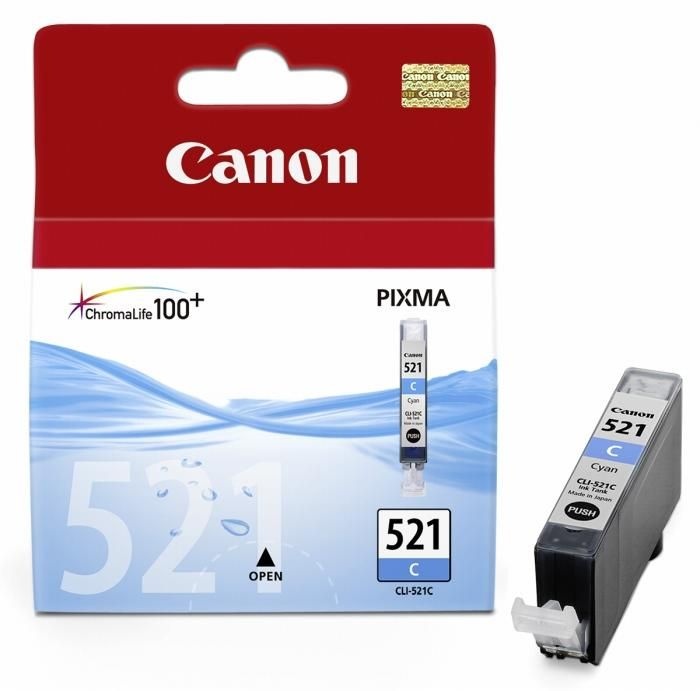 Canon Tinte CLI-521c cyan| Preis nach Code OSTERN