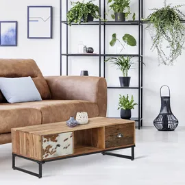 WOMO-DESIGN Taipei TV-Lowboard 110x50 cm Braun/Massivholz