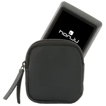 honju Fahrradzubehör Ledertasche für Bosch Intuvia 100 schwarz
