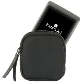 honju Fahrradzubehör Ledertasche für Bosch Intuvia 100 schwarz