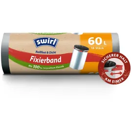 Swirl Swirl® Fixierband-Müllbeutel 60 10 Stück
