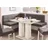 massivline & more Anna 2 130 x 83 x 169 cm Kunstleder langer Schenkel rechts rot/eiche