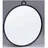 Efalock Professional Handspiegel mit Halter, silber, 1er Pack, (1x 1 Stück)